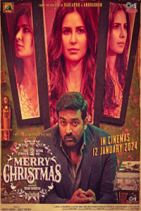 Download Merry Christmas (2024) Multi Audio (Hindi-Tamil-Telugu) Movie WEB-DL || 720p [2.6GB] || 1080p [6.9GB]